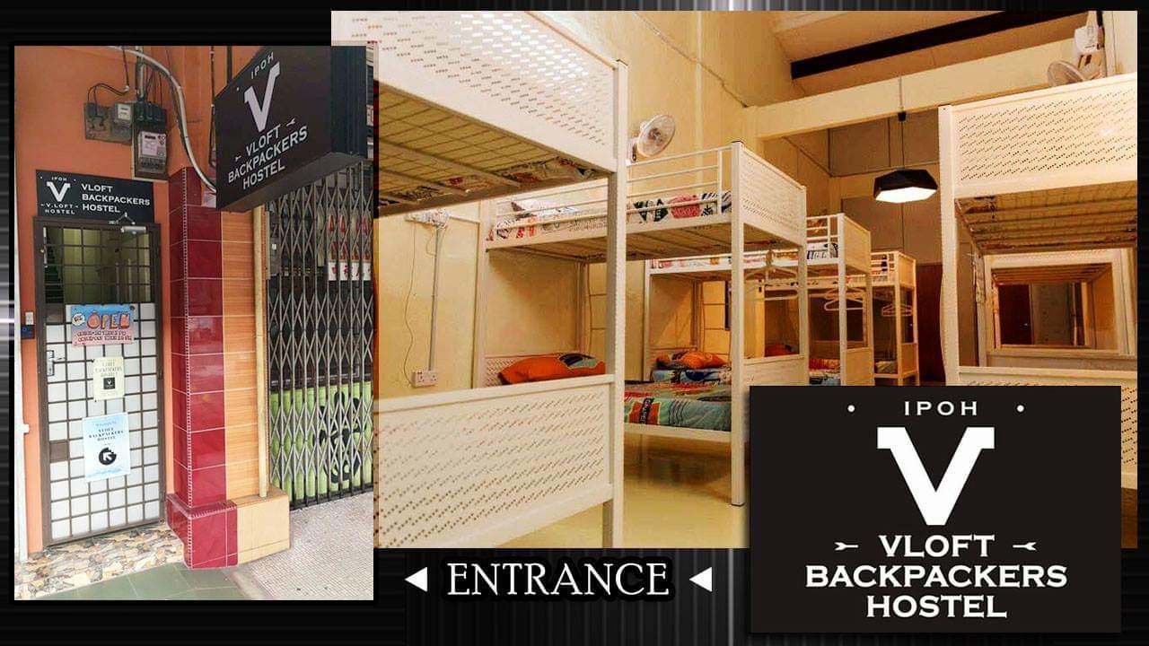 Vloft Backpackers Hostel Ipoh Bagian luar foto